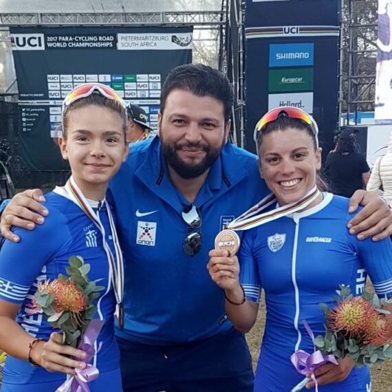 Πρωταθλήτριες ποδηλασίας tanem - Ελένη Καλαντζή & Ηρώ Μηλάκη